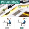 imageYITAHOME L Shaped Desk with Power Outlets ampamp LED Lights 67quot Computer Desk with File Drawer Corner Desk Home Office Desk with Monitor Stand ampamp 3 Cubbies Storage Shelves GreyWhite