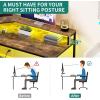 imageYITAHOME L Shaped Desk with Power Outlets ampamp LED Lights 67quot Computer Desk with File Drawer Corner Desk Home Office Desk with Monitor Stand ampamp 3 Cubbies Storage Shelves GreyRustic Brown