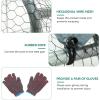 imageYITAHOME Large Metal Chicken Coop Walkin Poultry Cage Hen Run House Duck House Cage Coop with Waterproof and AntiUltraviolet Cover for Outdoor Back Yard Farm Use125L x 92W x 62H125x92x62
