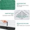 imageYITAHOME Large Plastic Dog House Outdoor Indoor Doghouse Puppy Shelter Water Resistant Easy Assembly Sturdy Dog Kennel with Air Vents and Elevated FloorGreen