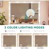 imageYITAHOME Makeup Vanity Table with Lighted Mirror Cushioned Stool 4 Storage Drawers ampamp Hidden Jewelry Organizer 3Mode LED Lighting
