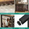 imageYITAHOME Microwave Stand Bakers Rack w Power Outlet Coffee Bar Kitchen Freestanding Utility Storage Shelf for Pantry Appliance Spice Pot Pan Organizer w Thickened Counter 6 Hook 39quot Oak ampamp WhiteRustic Brown