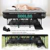 imageYITAHOME Queen Air Mattress with Frame and Rolling Case Inflatable Air Bed with Builtin Pump for Guests Camping and RV Easy Carry Case Black Inflated Size 79L x 59W x 28HBlack