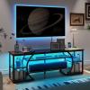 imageYITAHOME TV Stands for Living Room 70 inch TV Stand Entertainment Center with Storage ampamp Power Outlets LED TV Stand TV Console Cabinet Rustic BrownRustic Brown