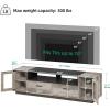 imageYITAHOME TV Stands for Living Room Farmhouse TV Stand for 6570 inch TV LED TV Entertainment Center with Storage ampamp Power Outlets TV Console Cabinet Rustic GreyRustic Grey