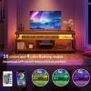 imageYITAHOME TV Stands for Living Room TV Stand for 7065 inch TV Entertainment Center with Storage LED TV Stand with Power Outlets Industrial TV Console Cabinet Rustic BrownRustic Brown