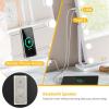 imageYITAHOME Vanity Mirror with Lights and Bluetooth Speaker ampamp Wireless Charger 28quotx22quot LED Makeup Mirror Lighted Makeup Mirror with Lights Touch Screen with Dimmable 16 Bulbs USB TypeC Charging PortWhite16 Led Bulbs  Bluetooth