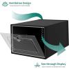 imageYITAHOME XL Stackable Storage Boxes 18 PCS Organizers and Drawers for Shoes  Black XLarge SizeFits All ShoesBlack