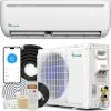 imageYITAHOME 12000 BTU Mini Split Air Conditioner Heat Pump System Wifi Enabled 17 SEER2 208230V Inverter Ductless AC Cool Up to 750 Sq Ft Compatible with Alexa Complete Installation Kit White12000 BTU 208230V  17 SEER2  WiFi