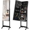 imageYITAHOME 2 in 1 Jewelry Cabinet with Full Length Mirror