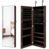 imageYITAHOME Jewelry Armoire CabinetWalnut