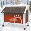 imageYITAHOME Outdoor Cat House Insulated with AllRound Foam Large Outside Feral Cat Shelter Weatherproof Winter Cat House for Multiple Cats BrownBrown