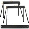 imageYITAHOME Saw Horses 2 Pack Folding Saw Horse 2x4 Brackets 6 Speed Adjustable Legs Metal Folding Sawhorse for Woodworking Carpenters Contractors2x4 SawhorseAdjustable