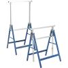 imageYITAHOME Saw Horses 2 Pack Folding Saw Horse 2x4 Brackets 6 Speed Adjustable Legs Metal Folding Sawhorse for Woodworking Carpenters Contractors2x4 SawhorseOriginal