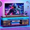 imageYITAHOME TV Stands for Living Room 70 inch TV Stand Entertainment Center with Storage ampamp Power Outlets LED TV Stand TV Console Cabinet Rustic BrownRustic Brown