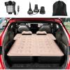 imageYITAHOME Truck Bed Air Mattress for 5558 ft FullSize Short Truck Beds Inflatable Car Mattress Bed with Pump Pillows Carry Bag ampamp Repair Kit for Outdoor Travel Camping BlackampampBrownBrown