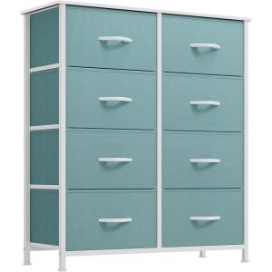 imageYITAHOME Dresser with 7 Drawers  Fabric Storage Tower Organizer Unit for Living Room Hallway  Sturdy Steel Frame Wooden Top ampamp Easy Pull Fabric BinsGreennew 2025