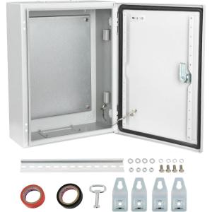imageYITAHOME Electrical Enclosure NEMA 4X 20168 UL Certified Outdoor Electrical Box IP66 WaterResistant Dustproof ColdRolled Steel Wall Mounted Electric Junction Box
