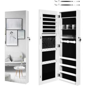 imageYITAHOME Jewelry Armoire CabinetWhite