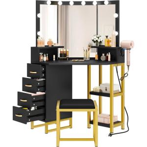 imageYITAHOME Makeup Vanity with Lights