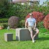 imageYITAHOME 100 Gallon Large Resin Deck Box Outdoor Storage with Cushion for Patio FurnitureOutdoor CushionsGarden and Pool SuppliesWaterproofLockableLight Brown