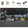 imageYITAHOME 100 Gallon Outdoor Storage Box Large Water Resistant Resin Deck Box Indoor Outdoor Lockable Storage Container for Patio Garden Cushions Tools Equipment TaupeDark Gray