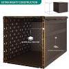 imageYITAHOME 100 Gallon Outdoor Storage Box Large Water Resistant Resin Deck Box Indoor Outdoor Lockable Storage Container for Patio Garden Cushions Tools Equipment TaupeDark Brown