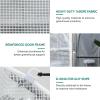 imageYITAHOME 10x65x65ft Greenhouses Large Walkin Green House Heavy Duty Tunnel Green Houses Outdoor Portable Plant Gardening Upgraded Galvanized Steel Frame Zipper Doors 5 Crossbars Garden WhiteWhite