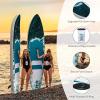 imageYITAHOME 11 FT Inflatable Stand Up Paddle Board for All Skill Levels PVC SUP Paddleboard with Complete Accessories Wide and NonSlip Comfort Deck for Youth ampamp Adults
