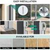 imageYITAHOME 118X 78 Retractable Side Awning Folding Privacy Screen Fence Waterproof UVResistant Privacy Awning Outdoor for Garden Deck Patio Pools Balcony Black
