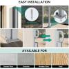 imageYITAHOME 118X 78 Retractable Side Awning Folding Privacy Screen Privacy Fence Waterproof UVResistant Awning Outdoor for Garden Deck Patio Pools Balcony Beige