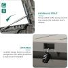 imageYITAHOME 120 Gallon Outdoor Storage Deck Box Large Resin Patio Storage for Outdoor Pillows Garden Tools and PoolSupplies Waterproof Lockable BlackTaupe