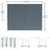 imageYITAHOME 13 x 10 Patio Retractable Awning Sun Shade Shelter Cover Patio Canopy Sunsetter Awnings for Patio Deck Yard with UV Protection and Easy Crank Opening Gray
