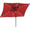 imageYITAHOME 13ft Patio Umbrella Outdoor Extra Large DoubleSided Market Table Umbrella for Pool Patio Furniture Patio Shade Claretred Not Base IncludedClaretred