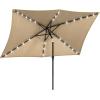 imageYITAHOME 13ft Patio Umbrella Outdoor Extra Large DoubleSided Market Table Umbrella for Pool Patio Furniture Patio Shade Claretred Not Base IncludedKhaki