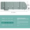 imageYITAHOME 1840FT RV Cover Travel Trailer Cover Super Thick Waterproof Windproof AntiUV RipStop Camper Cover Motorhome Covers with Tongue Jack Cover4 Tire Covers2 Long StrapsGrey