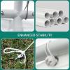 imageYITAHOME 20x20 ft Party Tent Heavy Duty Wedding Event Shelters Outdoor Upgraded Galvanized Canopy with Large White Roof Removable PVC Sidewalls ampamp 3 Storage BagsRipple