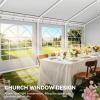 imageYITAHOME 20x20 ft Party Tent Heavy Duty Wedding Event Shelters Outdoor Upgraded Galvanized Canopy with Large White Roof Removable PVC Sidewalls ampamp 3 Storage BagsRipple