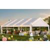 imageYITAHOME 20x20 ft Party Tent Heavy Duty Wedding Event Shelters Outdoor Upgraded Galvanized Canopy with Large White Roof Removable PVC Sidewalls ampamp 3 Storage BagsStraight