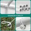 imageYITAHOME 20x20 ft Party Tent Heavy Duty Wedding Event Shelters Outdoor Upgraded Galvanized Canopy with Large White Roof Removable PVC Sidewalls ampamp 3 Storage BagsRipple