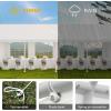imageYITAHOME 20x20 ft Party Tent Heavy Duty Wedding Event Shelters Outdoor Upgraded Galvanized Canopy with Large White Roof Removable PVC Sidewalls ampamp 3 Storage BagsStraight
