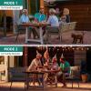 imageYITAHOME 4 Pieces Patio Furniture Set Outdoor Wicker Conversation Sectional LShaped Sofa with 5 Seater for Backyard Porch Boho Detachable Lounger with Thickness Cushions and Side Table  Grey