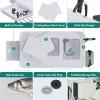 imageYITAHOME 42quot Fish Cleaning Table with Deep Sinks Portable Fish Cleaning Table wMultiple Upgraded Accessories Folding Fish Cleaning Table for Outdoor Picnic Fishing White