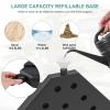 imageYITAHOME 4Pcs 110LB Capacity Patio Umbrella Base Heavy Duty Market Table Umbrella Stand Water or Stand Easy Filled Outdoor Round Base Refillable HighDensity HDPE for Lawn Deck or Pool Black