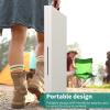imageYITAHOME 6FT Folding Table Outdoor Folding Table wHeavy Duty HDPE Tabletop Rectangle Folding Tables wPortable Carrying Handle for Picnic Parties Camping ampamp Indoor Activities White