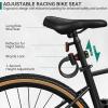 imageYITAHOME 700C Road Bike 21 Speed Commuter Bicycle for Men Women Lightweight Aluminum Frame Racing Bike Adult Bicycle with Dual Disc BrakeBlack