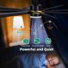imageYITAHOME 72 Inch Large Ceiling Fan with Light and Remote Dimmable Modern Ceiling Fans for Indoor Black Gold ceiling fan with Reversible Quiet DC Motor 8 Blades with 6 Speed3 LED Colors72 inch