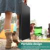 imageYITAHOME 8FT Folding Tables Heavy Duty Folding Table with Carrying Handle Plastic Fold up Table for Outdoor Camping Picnic PartiesIndoor Events BlackBlack