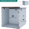 imageYITAHOME 90 Gallon Large Deck Box DoubleWall Resin Outdoor Storage Boxes Deck Storage for Patio Furniture Cushions Pool Float Garden Tools Lockable ampamp Waterproof BlackWhite