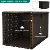 imageYITAHOME 90 Gallon Large Deck Box DoubleWall Resin Outdoor Storage Boxes Deck Storage for Patio Furniture Cushions Pool Float Garden Tools Lockable ampamp Waterproof BlackBrown